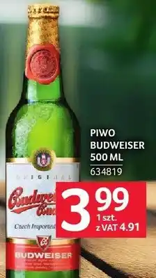 Selgros Piwo Budweiser oferta