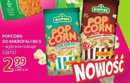 Selgros Popcorn do mikrofali Kupiec oferta