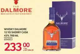 Selgros Whisky Dalmore 12 YO Sherry Cask 43% oferta