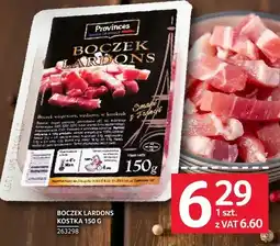 Selgros Boczek lardons kostka Provinces oferta