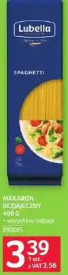 Selgros Makaron bezjajeczny Lubella oferta