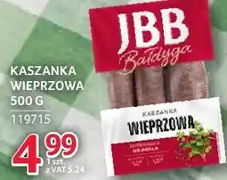 Selgros Kaszanka wieprzowa JBB Bałdyga oferta