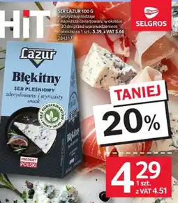 Selgros Ser Lazur 100g Łazur oferta