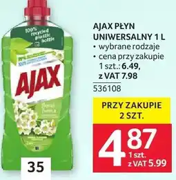 Selgros Płyn uniwersalny Ajax oferta