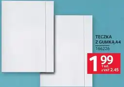 Selgros Teczka TECZKA Z GUMKĄ A4 168226 oferta