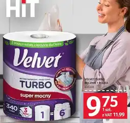 Selgros Ręcznik Velvet Turbo 1 rolka oferta