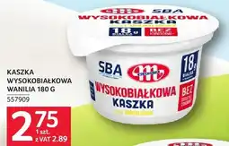 Selgros Kaszka wysokobiałkowa wanilia Mlekovita oferta
