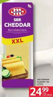 Selgros Ser Cheddar plastry Mlekovita XXL oferta