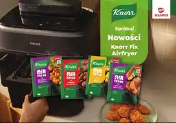 Selgros Fix Knorr Air Fryer wybrane rodzaje oferta