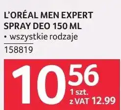 Selgros Dezodorant spray Men Expert oferta