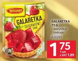 Selgros Galaretka Winiary oferta