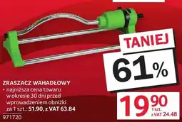 Selgros Zraszacz wahadłowy oferta