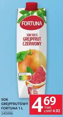 Selgros Sok grejpfrutowy Fortuna oferta