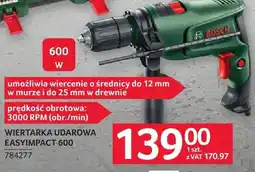 Selgros Wiertarka udarowa Bosch EasyImpact 600 oferta