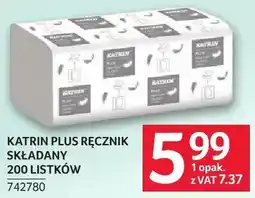 Selgros Ręcznik Katrin Plus składany 200 listków oferta