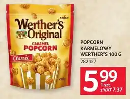 Selgros Popcorn karmelowy Werther's oferta