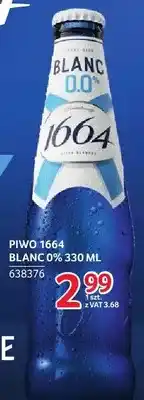 Selgros Piwo 1664 Blanc 0% oferta