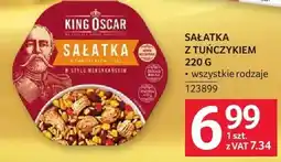 Selgros Sałatka King Oscar z tuńczykiem oferta