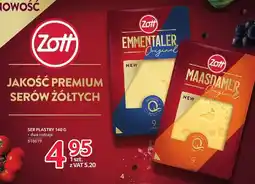 Selgros Ser plastry Zott 140 g dwa rodzaje oferta
