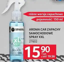 Selgros Zapachy samochodowe Aroma Car spray XXL różne wersje zapachowe oferta