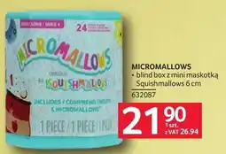 Selgros Zabawka MICROMALLOWS + blind box z mini maskoką Squichmallows 6 cm 632087 oferta