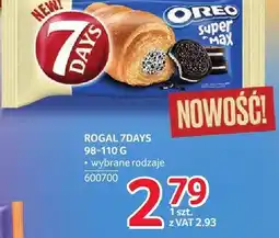 Selgros Rogal 7Days 98-110 g wybrane rodzaje oferta