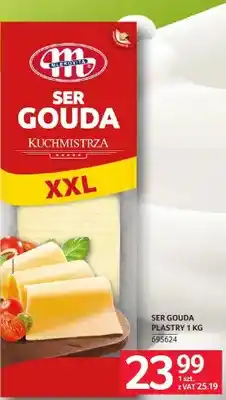 Selgros Ser Gouda plastry Mlekovita XXL oferta