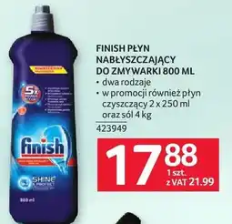 Selgros Płyn nabłyszczający do zmywarki Finish oferta