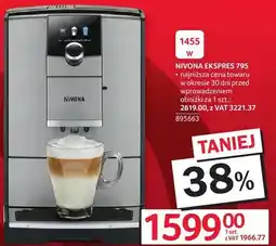 Selgros Ekspres do kawy Nivona EKSPRES 795 1455W oferta
