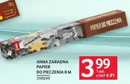 Selgros Papier do pieczenia Anna Zaradna 8 M oferta