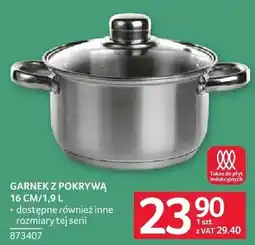 Selgros Garnek z pokrywą 16 cm/1 oferta