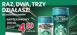 Selgros Napój kawowy Starbucks Tripleshot oferta