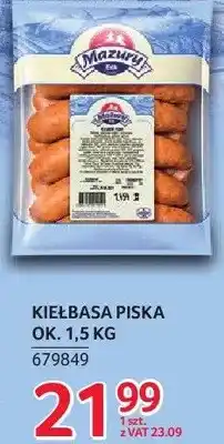 Selgros Kiełbasa piska Mazury ok oferta