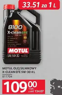 Selgros Olej silnikowy Motul 8100 X-clean EFE 5W-30 oferta