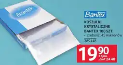 Selgros Koszulki KOSZULKI KRYSTALICZNE BANTEX 100 SZT. 389448 oferta