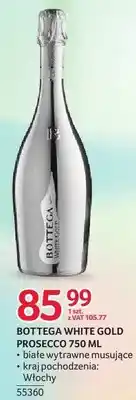 Selgros Prosecco Bottega White Gold oferta