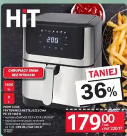 Selgros Frytownica beztłuszczowa PROFI COOK oferta