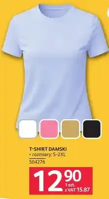 Selgros T-shirt damski, rozmiary S-XXL oferta