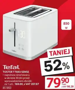 Selgros Toster Tefal TT693 Sense 850W oferta