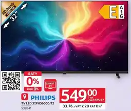 Selgros Telewizor Philips TV LED 32PHS6000/12 oferta