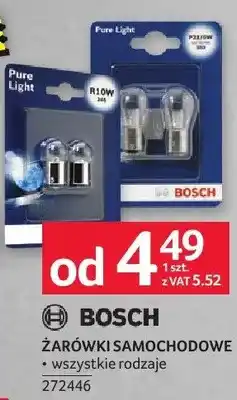 Selgros Żarówki samochodowe Bosch różne rodzaje oferta