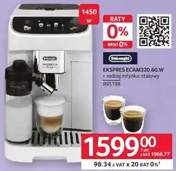 Selgros Ekspres ECAM320.60.W DeLonghi oferta