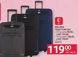 Selgros Walizka tekstylna oferta