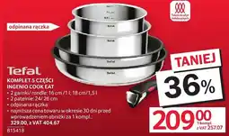 Selgros Komplet 5 części TEFAL INGENIO COOK EAT oferta