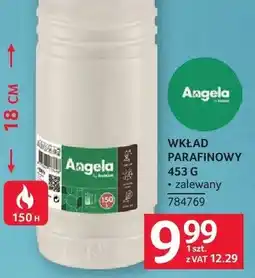 Selgros Wkład WKŁAD PARAFINOWY 453 G AAGELA oferta