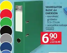 Selgros Segregator SEGREGATOR BASIC A4 EMERSON 546662 oferta