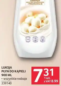 Selgros Płyn do kąpieli LUKSJA PŁYN DO KĄPIELI oferta