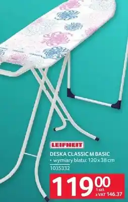 Selgros Deska Classic M Basic Leifheit oferta