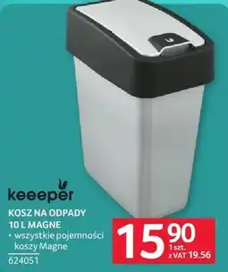 Selgros Kosz na odpady 10 L Magne keeeper oferta