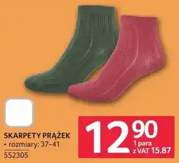 Selgros Skarpety prążek rozmiar 37-41 oferta